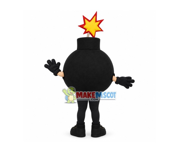 Dangerous Detonated Grenade Mascot Costume Dangerous Detonated Grenade Mascot Costume