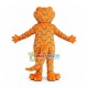 Fancy Orange Texture Frog Mascot Costume Fancy Orange Texture Frog Mascot Costume