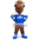 Genial Yak Mascot Costume For Cooperation Project Genial Yak Mascot Costume For Cooperation Project