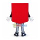 Red Service Window Of Bank Mascot Costume
