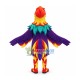 Rare Parrot With Colorful Feathers Mascot Costume Rare Parrot With Colorful Feathers Mascot Costume