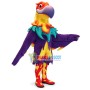 Rare Parrot With Colorful Feathers Mascot Costume