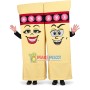 One Pair of Thick Chopsticks Mascot Costume