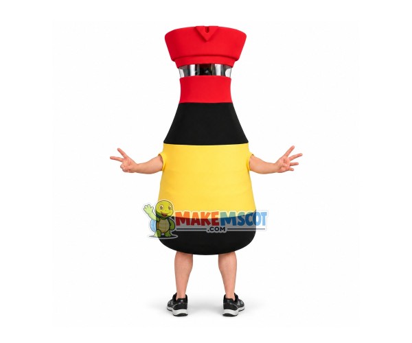 Bottle of Sushi Soy Sauce Mascot Costume