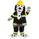 Lifeguard Dog In Luminous Suit Mascot Costume