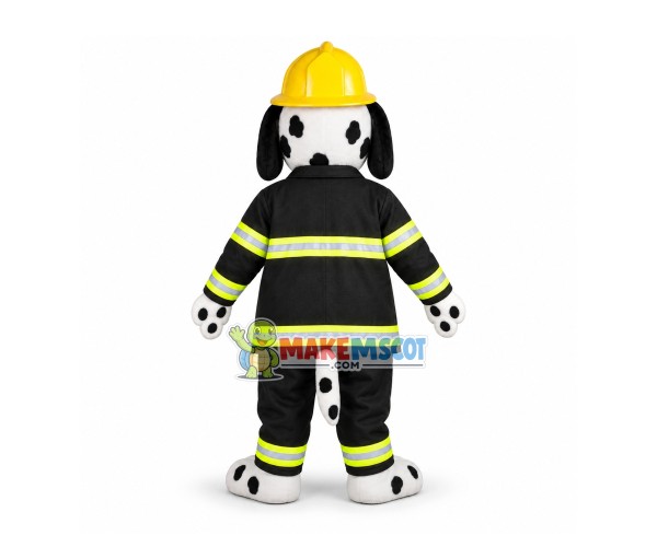 Lifeguard Dog In Luminous Suit Mascot Costume