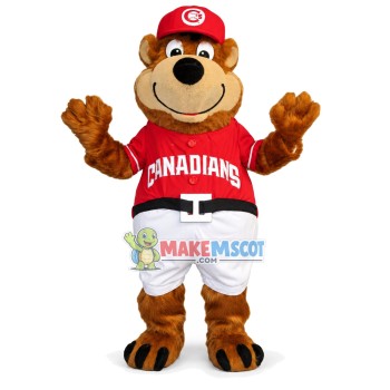 Coach Bear Of The School Team Mascot Costume