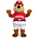 Coach Bear Of The School Team Mascot Costume Coach Bear Of The School Team Mascot Costume