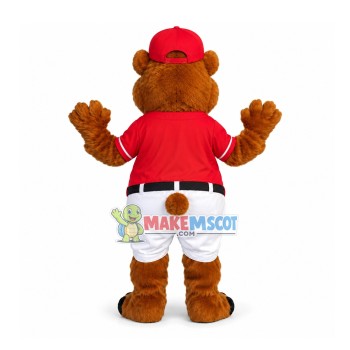 Coach Bear Of The School Team Mascot Costume Coach Bear Of The School Team Mascot Costume