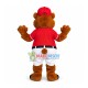 Coach Bear Of The School Team Mascot Costume Coach Bear Of The School Team Mascot Costume