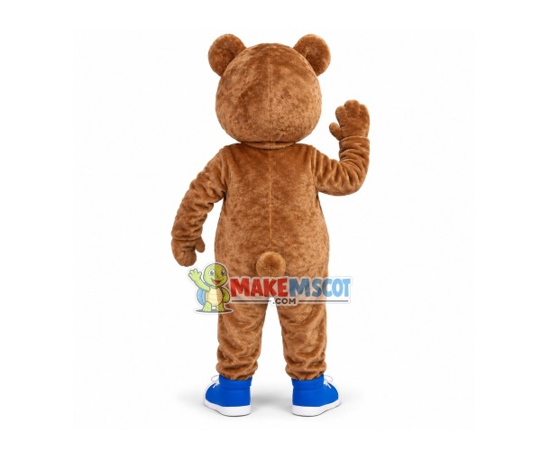 Likable Love Teddy Bear Mascot Costume Likable Love Teddy Bear Mascot Costume