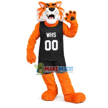 Tiger of Good Shape Mascot Costume For High School Tiger of Good Shape Mascot Costume For High School