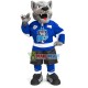 Wild Lead Wolf Mascot Costume For League Wild Lead Wolf Mascot Costume For League