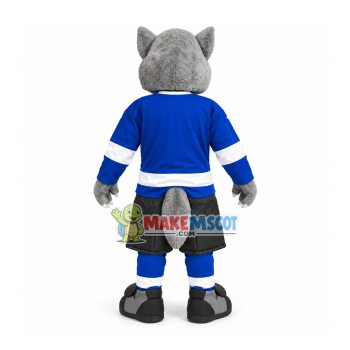 Wild Lead Wolf Mascot Costume For League
