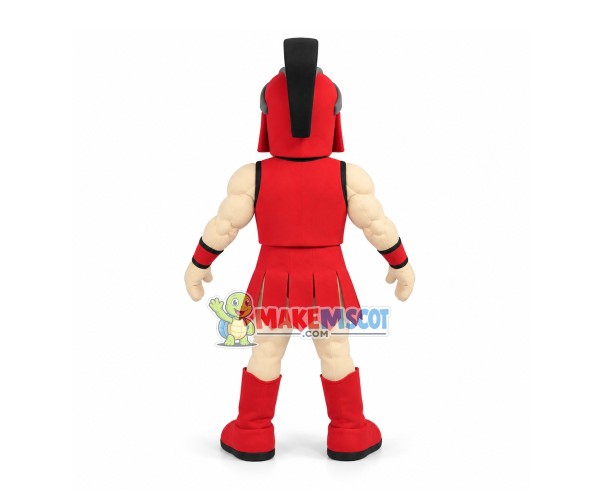 Morale Boosting Red Soldier Mascot Costume Morale Boosting Red Soldier Mascot Costume