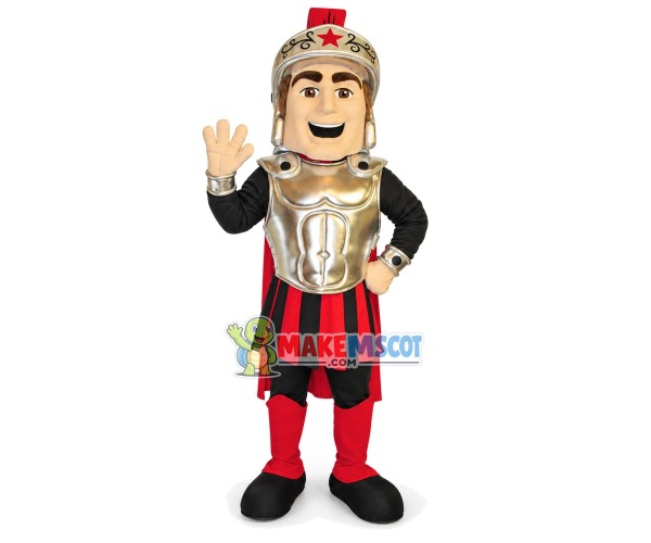 Loyal Radical Warrior Mascot Costume Loyal Radical Warrior Mascot Costume
