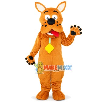 Stupid Dog Scooby Doo Mascot Costume