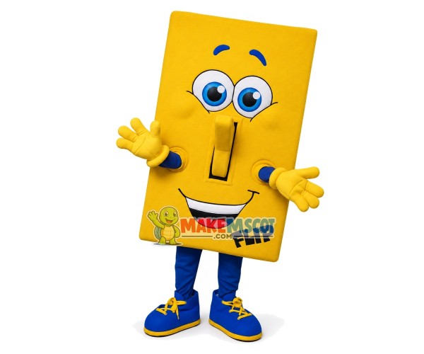 Protective Safety Switch Mascot Costume Protective Safety Switch Mascot Costume