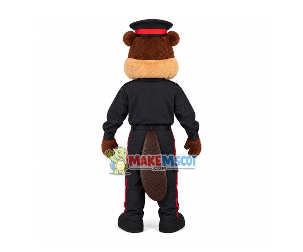 Police Squirrel On Mission Mascot Costume Police Squirrel On Mission Mascot Costume