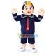 Big Head Kindergarten Boy Mascot Costume Big Head Kindergarten Boy Mascot Costume