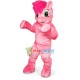 Dreamlike Pretty Pink Pony Mascot Costume Dreamlike Pretty Pink Pony Mascot Costume