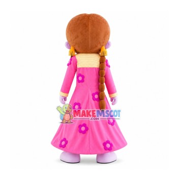 Halloween Pretty Girl Mascot Costume Halloween Pretty Girl Mascot Costume