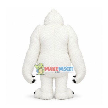 Eyeless Snow Mountain Hair Monster Mascot Costume Eyeless Snow Mountain Hair Monster Mascot Costume