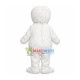 Pure White Long Wool Monkey Mascot Costume Pure White Long Wool Monkey Mascot Costume