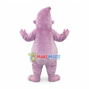 Pointed Head Light Purple Orangutan Mascot Costume Pointed Head Light Purple Orangutan Mascot Costume