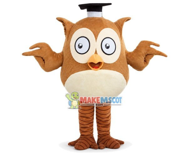 Wisdom Doctor Owl Mascot Costume