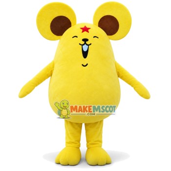 Pentagram Cartoon Gopher Mascot Costume Pentagram Cartoon Gopher Mascot Costume