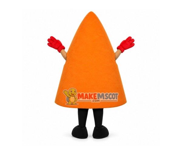 Piece of Vegetable Cheese Pizza Mascot Costume Piece of Vegetable Cheese Pizza Mascot Costume