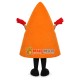 Piece of Vegetable Cheese Pizza Mascot Costume Piece of Vegetable Cheese Pizza Mascot Costume