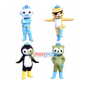 Adventurer of The Octonauts Mascot Cartoon Costume Adventurer of The Octonauts Mascot Cartoon Costume