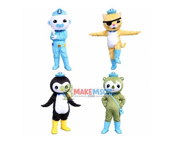 Adventurer of The Octonauts Mascot Cartoon Costume Adventurer of The Octonauts Mascot Cartoon Costume
