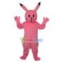 Likable Pink Pikachu Mascot Cartoon Costume