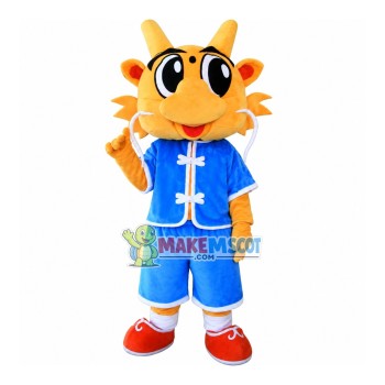Chinese Auspicious Dragon Mascot Costume Chinese Auspicious Dragon Mascot Costume