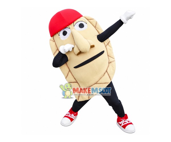 Plump Pie Mascot Costume For Outdoor Event Plump Pie Mascot Costume For Outdoor Event