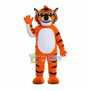 August Adult Tiger Mascot Costume