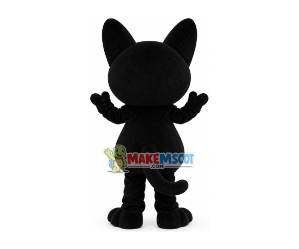 Adult Size Black Cat Mascot Costume