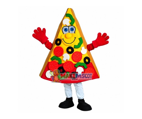 Fragrant Mushroom Pizza Mascot Costume Fragrant Mushroom Pizza Mascot Costume
