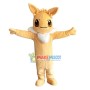 Cute Pokemon Eevee Mascot Costume for Adult