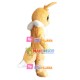 Cute Pokemon Eevee Mascot Costume for Adult