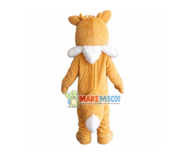 Cute Pokemon Eevee Mascot Costume for Adult