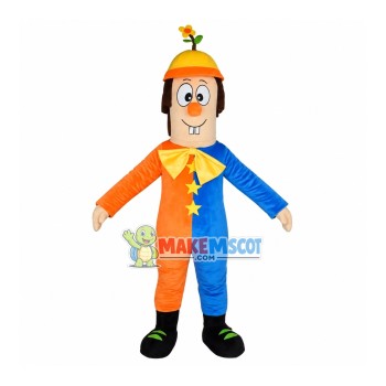 Splendid Man With Buck Teeth Mascot Costume
