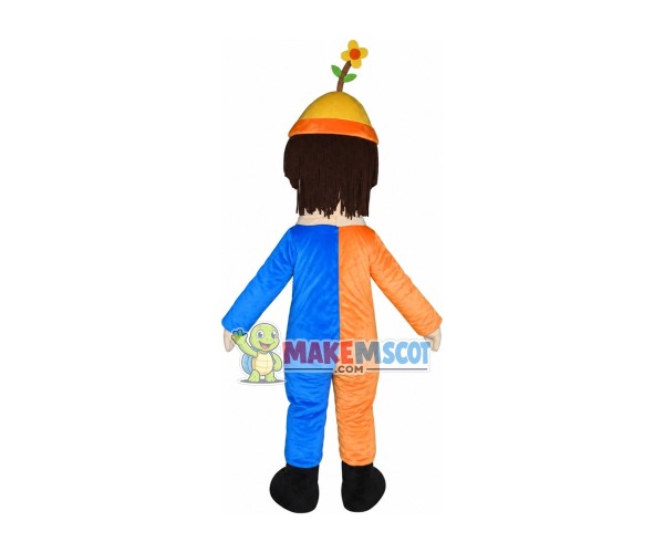 Splendid Man With Buck Teeth Mascot Costume