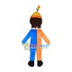 Splendid Man With Buck Teeth Mascot Costume