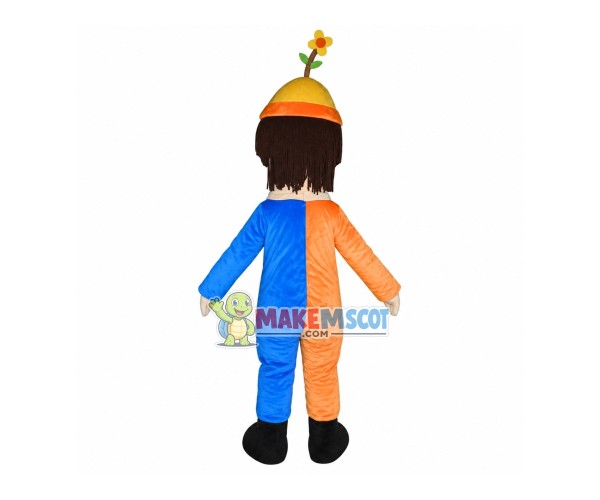 Splendid Man With Buck Teeth Mascot Costume