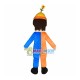 Splendid Man With Buck Teeth Mascot Costume