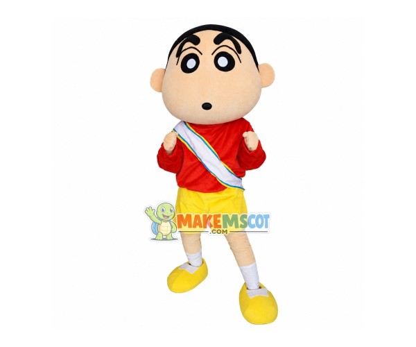 Fashion Cartoon Crayon Shin-chan Mascot Costume Fashion Cartoon Crayon Shin-chan Mascot Costume